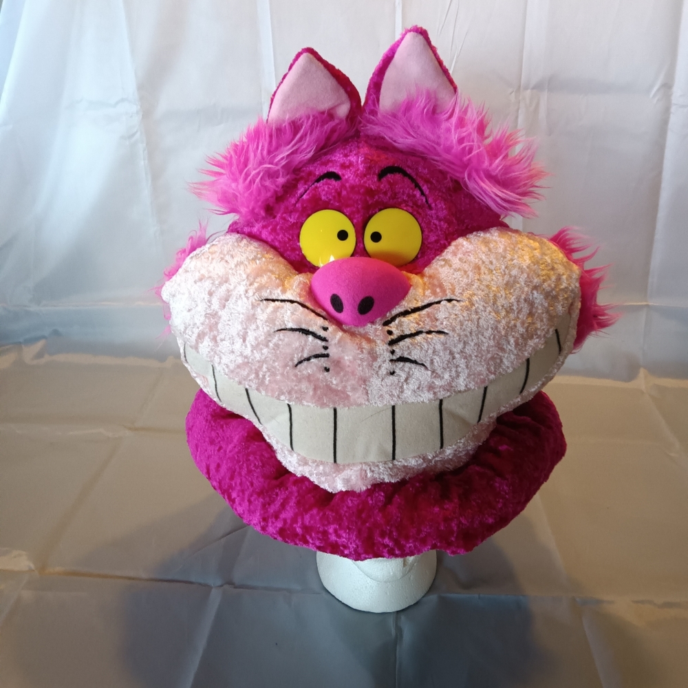 Disney Cheshire Cat Hat Costume Plush- Alice in Wonderland